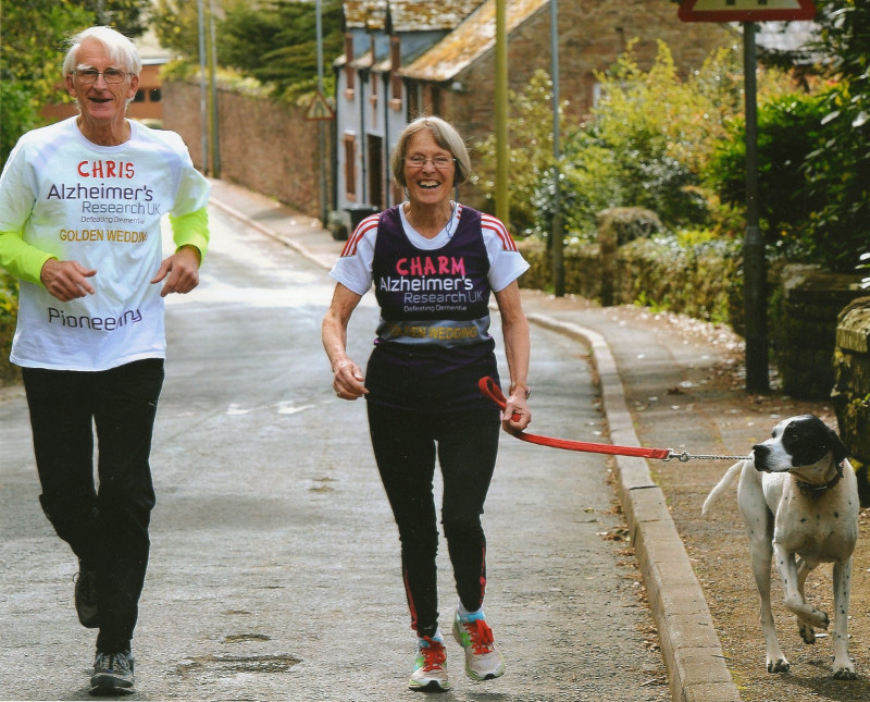 Charm and Chris Robson Running 2012